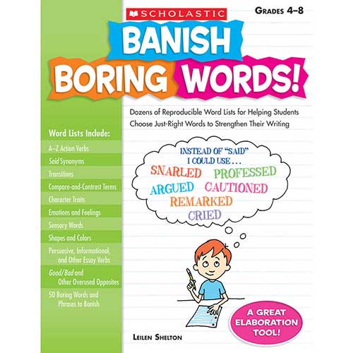 BANISH BORING WORDS GR 4-8