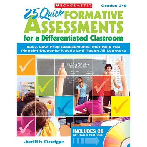 25 QUICK FORMATIVE ASSESSMENTS FOR
