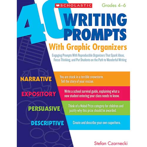 40 WRITING PROMPTS WITH GRAPHIC