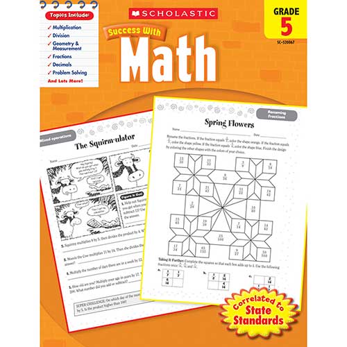 SCHOLASTIC SUCCESS WITH MATH GR 5