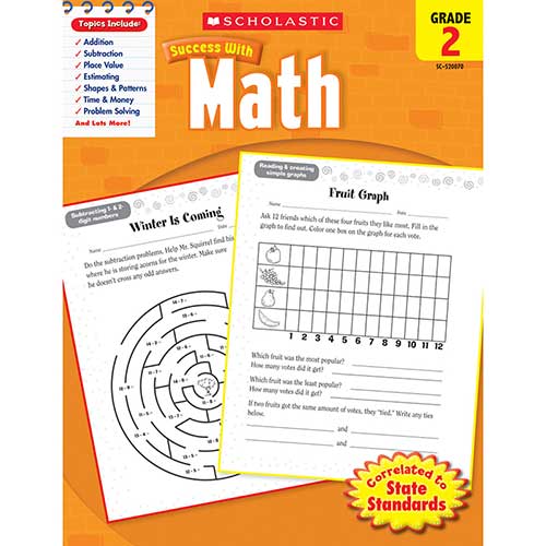 SCHOLASTIC SUCCESS WITH MATH GR 2