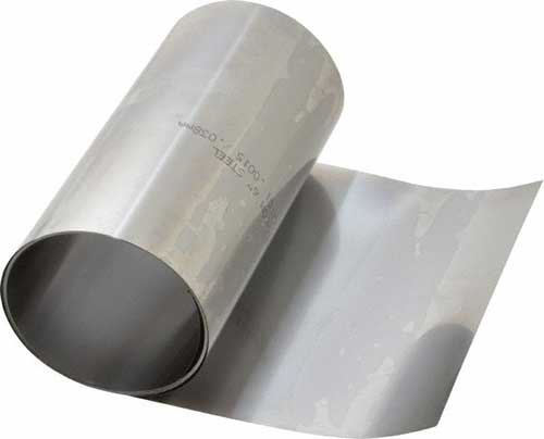 Aluminum shim stock - 0.005" thick, 6" x 100"