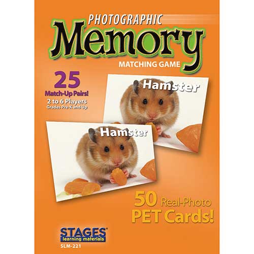 PETS PHOTOGRAPHIC MEMORY MATCHING