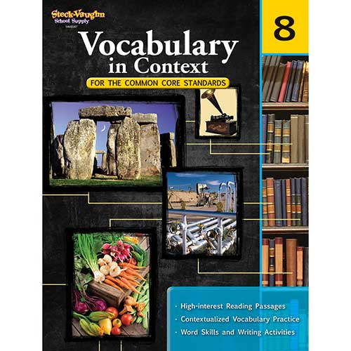 GR 8 VOCABULARY IN CONTEXT FOR THE