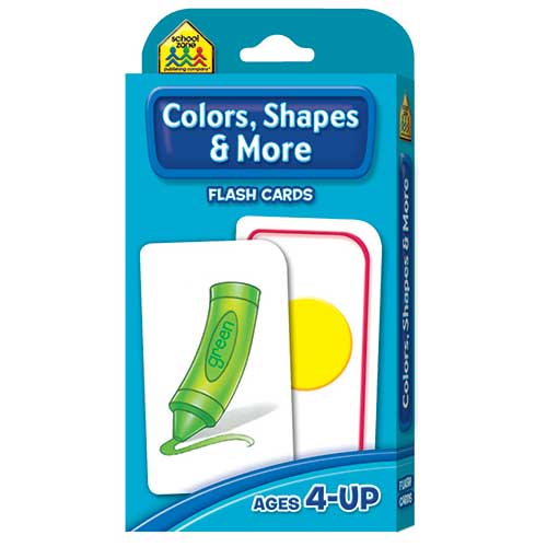 COLORS SHAPES & MORE FLASH CARDS