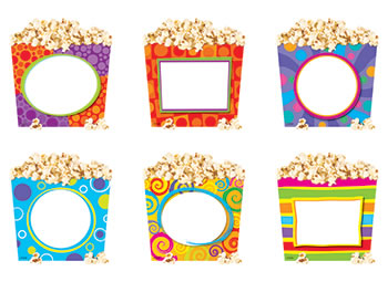 POPCORN TIME ACCENTS STANDARD SIZE