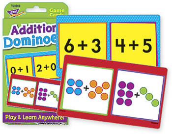 CHALLENGE CARDS ADDITION DOMINOES
