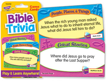 BIBLE TRIVIA CHALLENGE CARDS