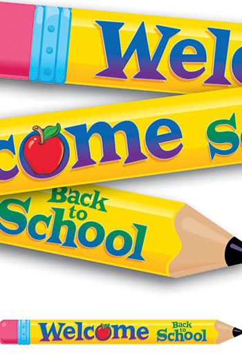 BANNER WELCOME BACK TO SCHOOL 10FT