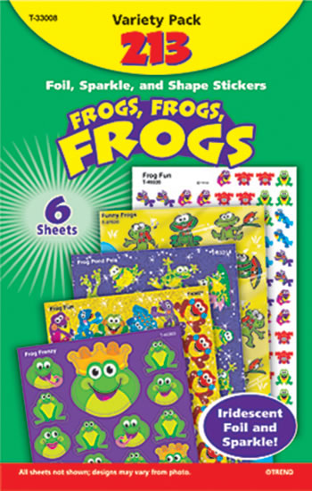 FROGS FROGS FROGS VARIETY PK