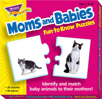 PUZZLE MOMS AND BABIES