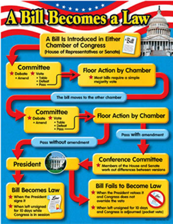 CHART A BILL BECOMES A LAW GR 4-8