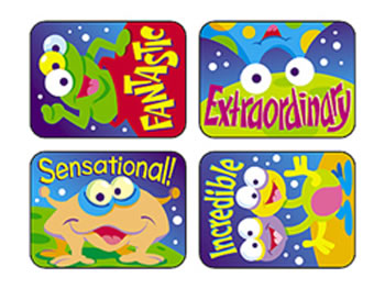 APPLAUSE STICKERS SPACE CREATURES