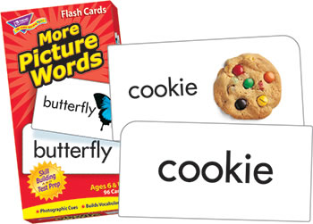 FLASH CARDS MORE PICTURE 96/BOX