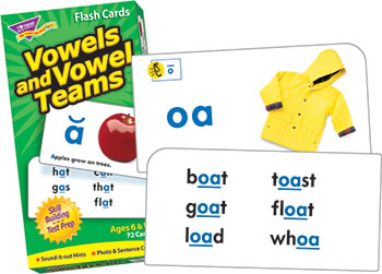 FLASH CARDS VOWELS & VOWEL TEAMS