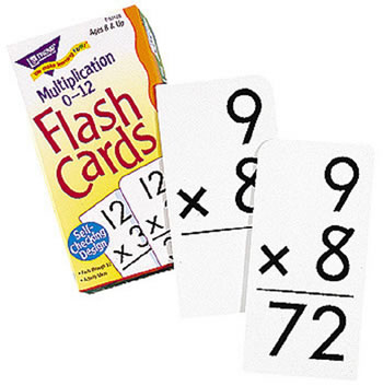 FLASH CARDS MULTIPLICATION 91/BOX