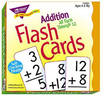 FLASH CARDS ALL FACTS 169/BOX 0-12