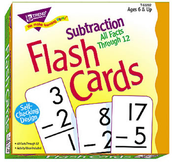 FLASH CARDS ALL FACTS 169/BOX 0-12