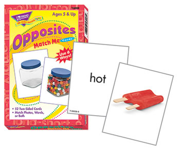 MATCH ME CARDS OPPOSITES 52/BOX