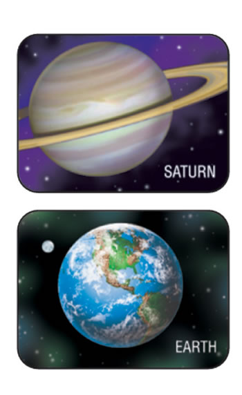 PLANETS AND SUN DISCOVERY STICKERS