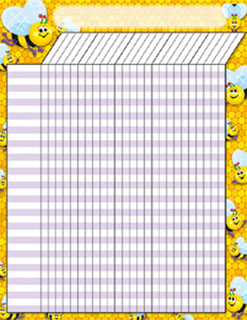 INCENTIVE CHART BEES 17 X 22