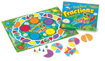 FROG POND FRACTIONS GAME AGES
