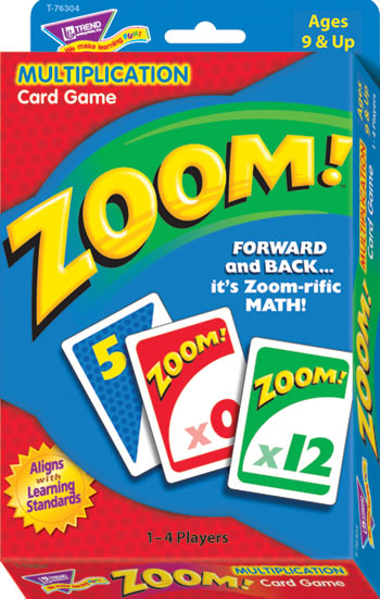 ZOOM MULTIPLICATION CARD GAME