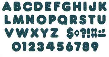 READY LETTERS 3 INCH CASUAL GREEN