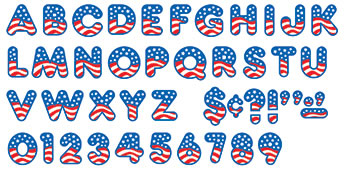AMERICANA 4 READY LETTERS