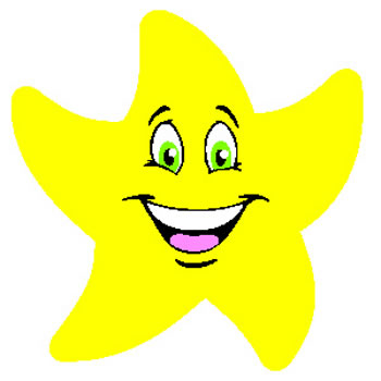 STINKY STICKERS COLORFUL STAR SMILE