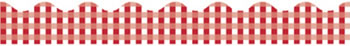 TRIMMER RED GINGHAM