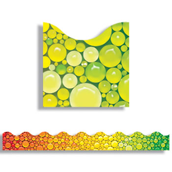 RAINBOW BUBBLES TRIMMERS SCALLOPED