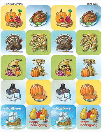 THANKSGIVING STICKERS