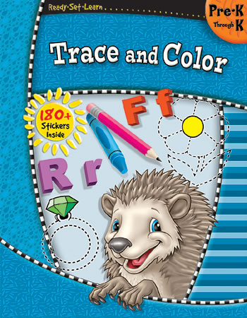 READY SET LEARN TRACE AND COLOR