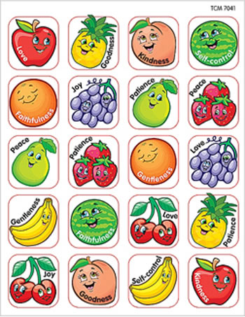 STICKERS FRUIT OF THE SPIRIT