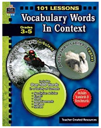 101 LESSONS VOCABULARY WORDS IN