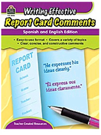WRITING EFFECTIVE REPORT CARD