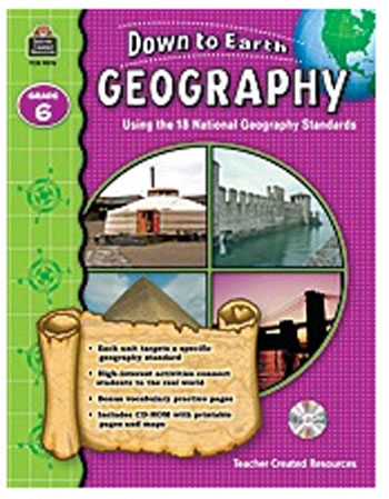 DOWN TO EARTH GEOGRAPHY GR 6 BOOK