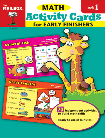 MATH ACTIVITY CARDS FOR EARLY