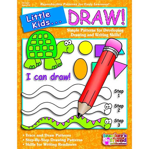 LITTLE KIDS CAN DRAW AGES 3-6