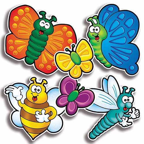 ACCENT PUNCH-OUTS BEES BUGS &