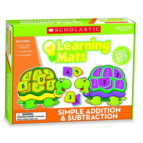 LEARNING MATS SIMPLE ADDITION &