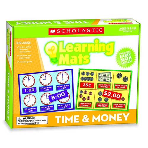 LEARNING MATS TIME AND MONEY