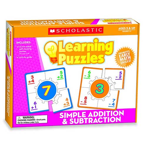 LEARNING PUZZLES SIMPLE ADDITION &