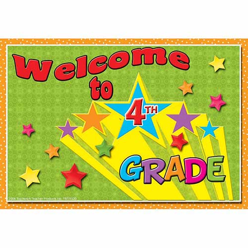 POSTCARDS WELCOME TO 4TH GRADE