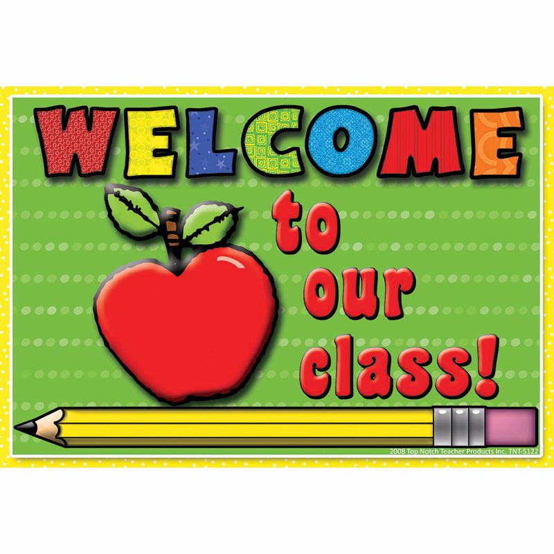 WELCOME TO OUR CLASS POSTCARDS 30PK