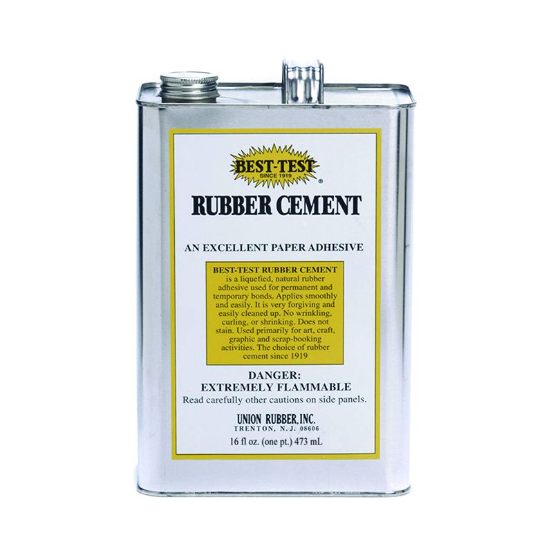 RUBBER CEMENT 16OZ CAN