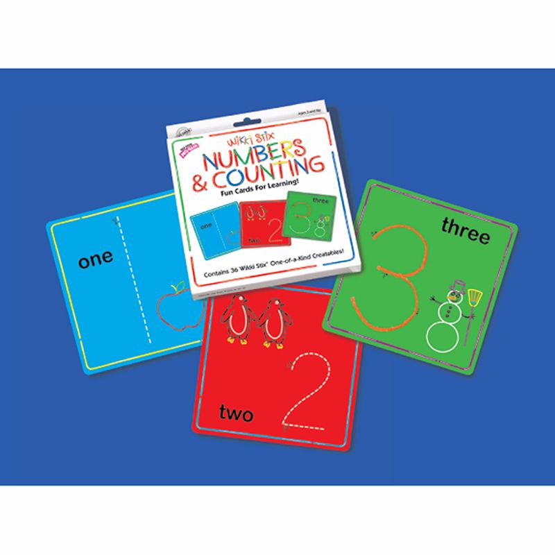 WIKKI STIX NUMBERS & COUNTING CARDS