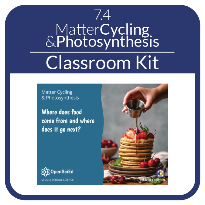 OpenSciEd - 7.4 - Matter Cycling & Photosynthesis - Classroom OSE Kit