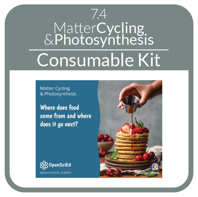 OpenSciEd - 7.4 - Matter Cycling & Photosynthesis - Consumable Kit